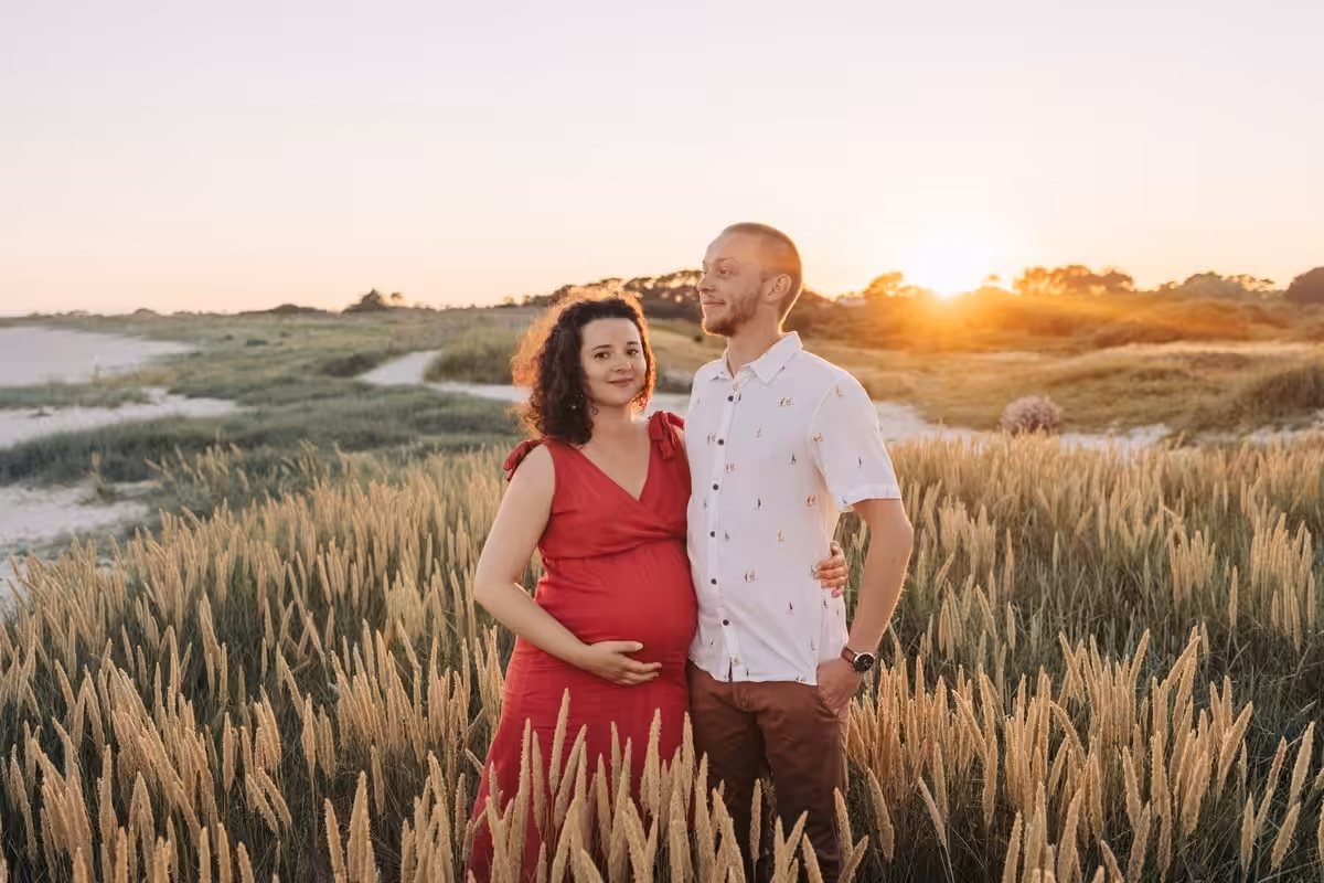 Séance maternité en Bretagne
