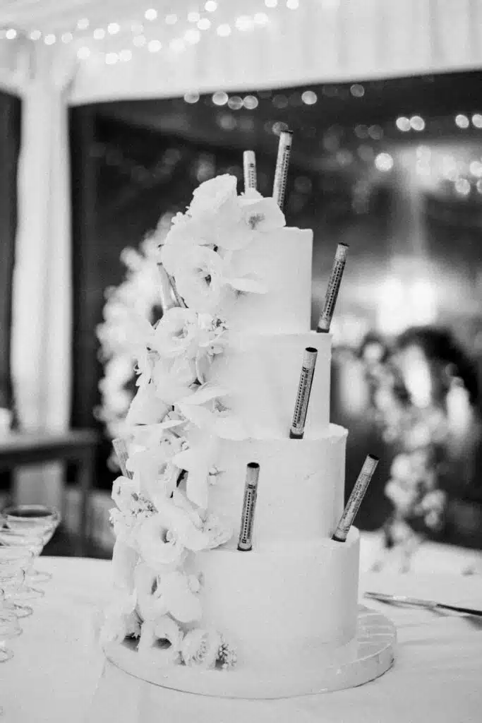 wedding cake orchidee luxe